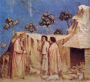 GIOTTO di Bondone Joachim Takes Refuge in the Wilderness oil painting reproduction